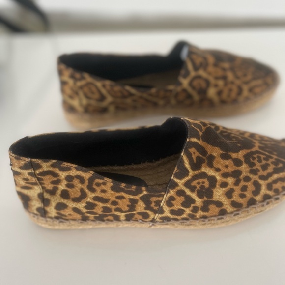 Saint Laurent Leopard print espadrilles size 38 - Picture 12 of 16